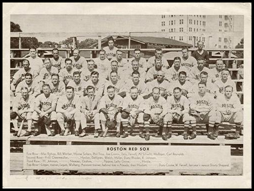 Boston Red Sox Team Without Sky